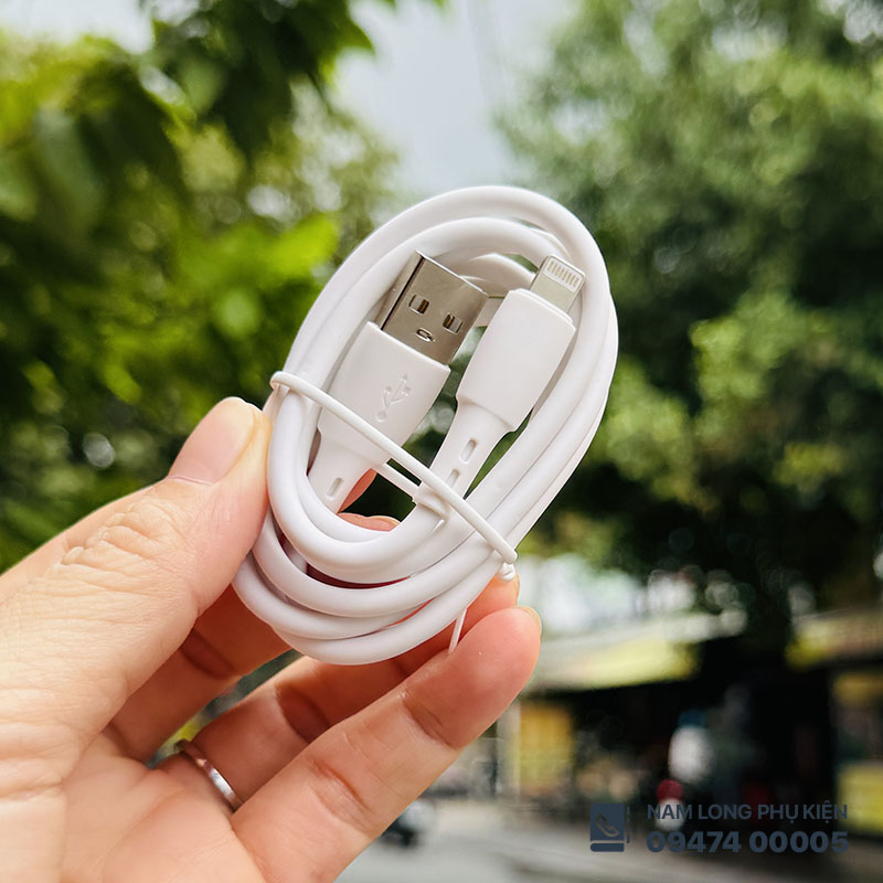 Cáp sạc nhanh iPhone Lightning Salaman