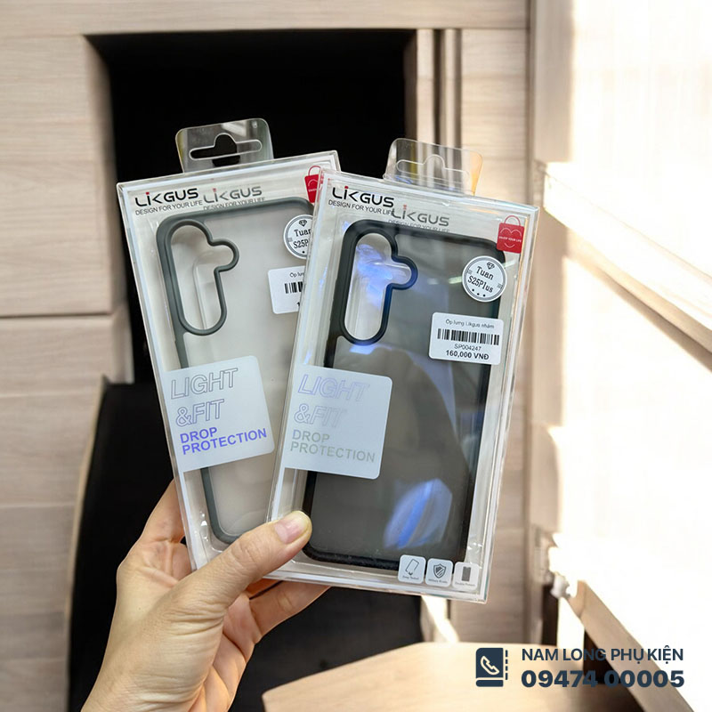 Ốp lưng nhám Galaxy S25 Plus – Nam Long Mobile