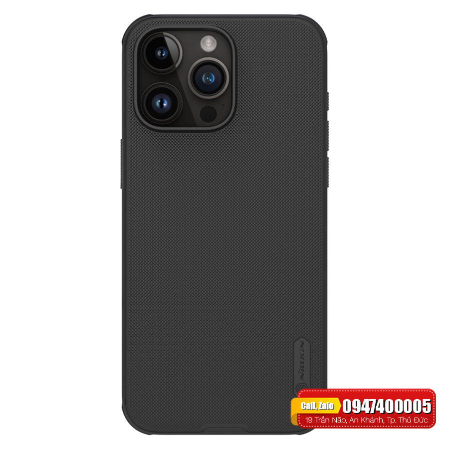 Ốp lưng iPhone 15 Pro Max Nillkin Frosted Shield – Nam Long Mobile