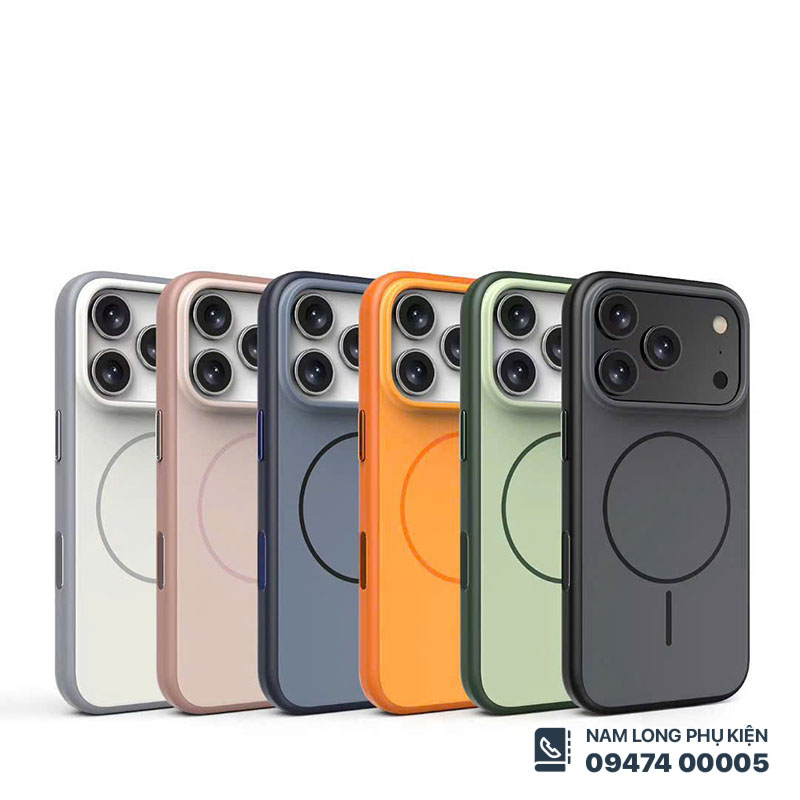 Ốp lưng iPhone 17 Series Likgus AI Glaze Magsafe – Nam Long Mobile