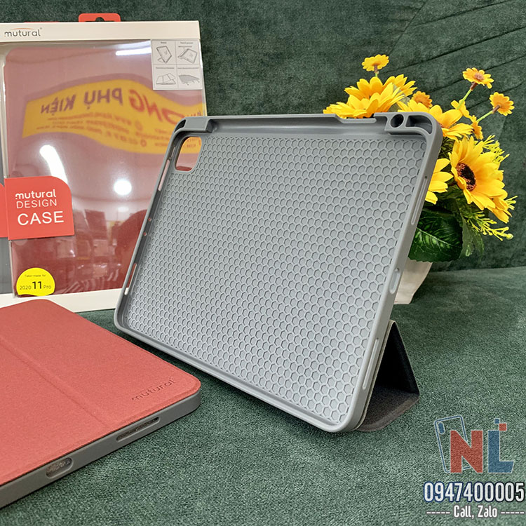 Bao da iPad Pro 11 inch Mutural có để bút
