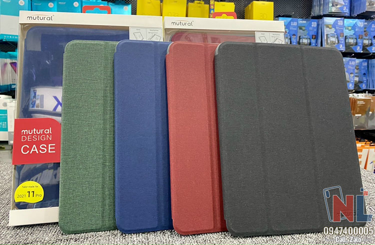 Bao da iPad Pro 11 2021 Mutural chính hãng – Nam Long Mobile