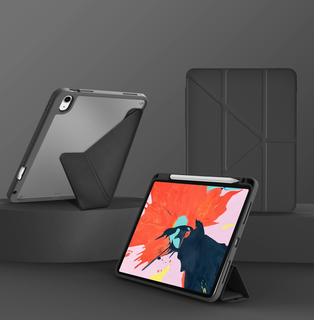 Bao da iPad Air 4/5/ iPad Pro 11 WiWu Defender lưng nhám mờ