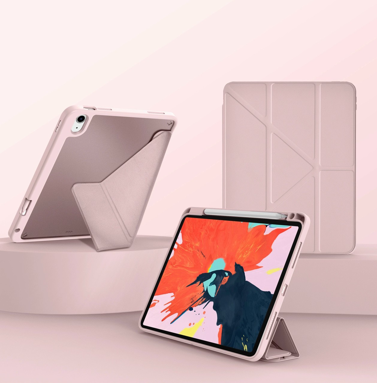 Bao da iPad Air 4/5/ iPad Pro 11 WiWu Defender lưng nhám mờ