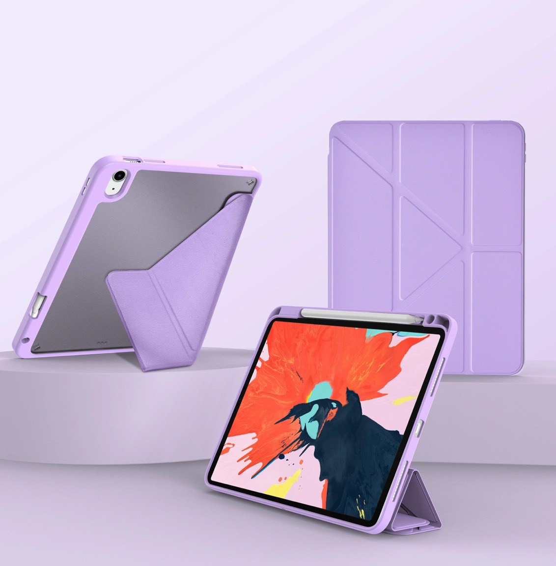 Bao da iPad Air 4/5/ iPad Pro 11 WiWu Defender lưng nhám mờ