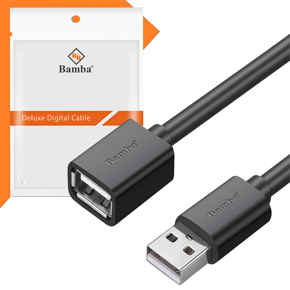 Cáp nối dài USB 2.0 Bamba 1.5m – Nam Long Mobile