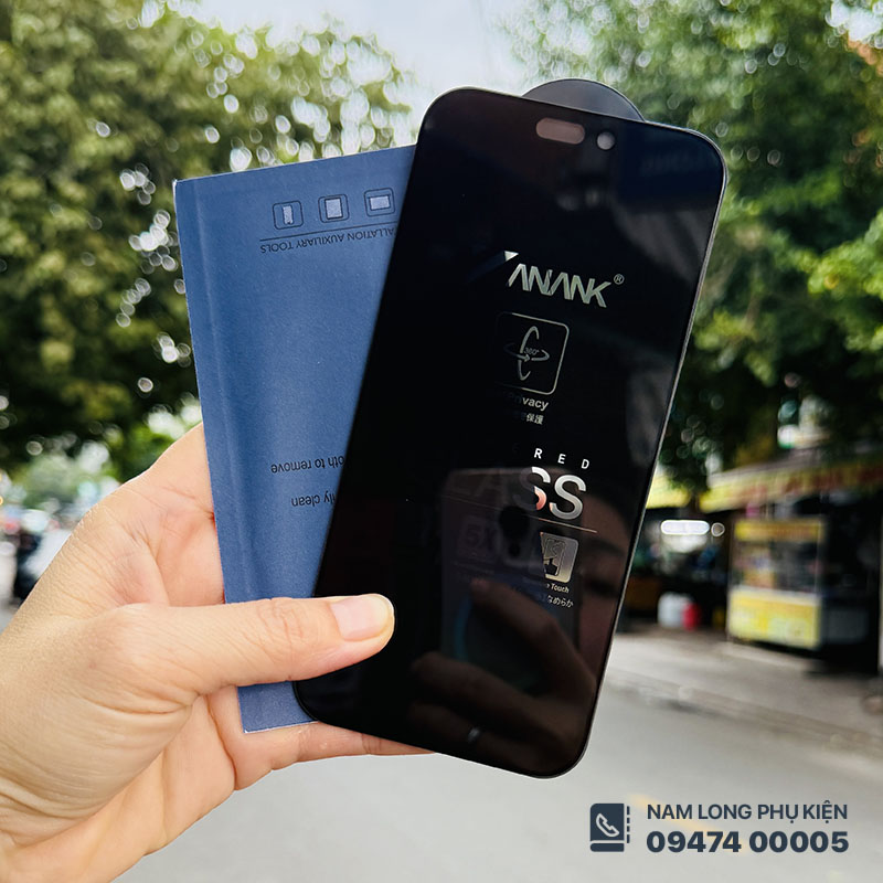 Dán Cường Lực iPhone 16 Pro Max/Pro/Plus ANANK Privacy