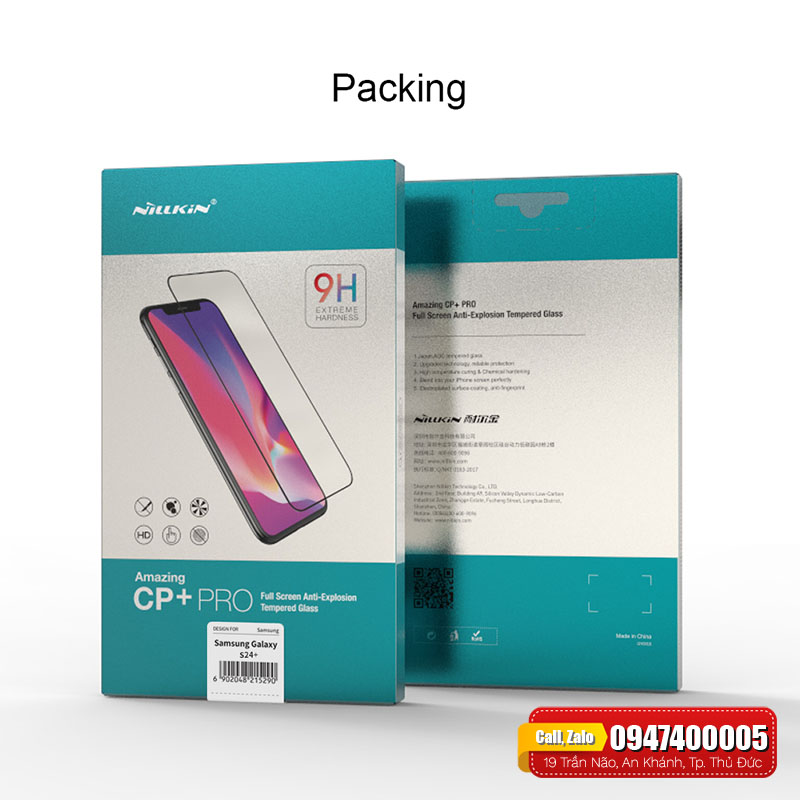 Cường lực Galaxy S24 Plus Nillkin Cp+pro chính hãng