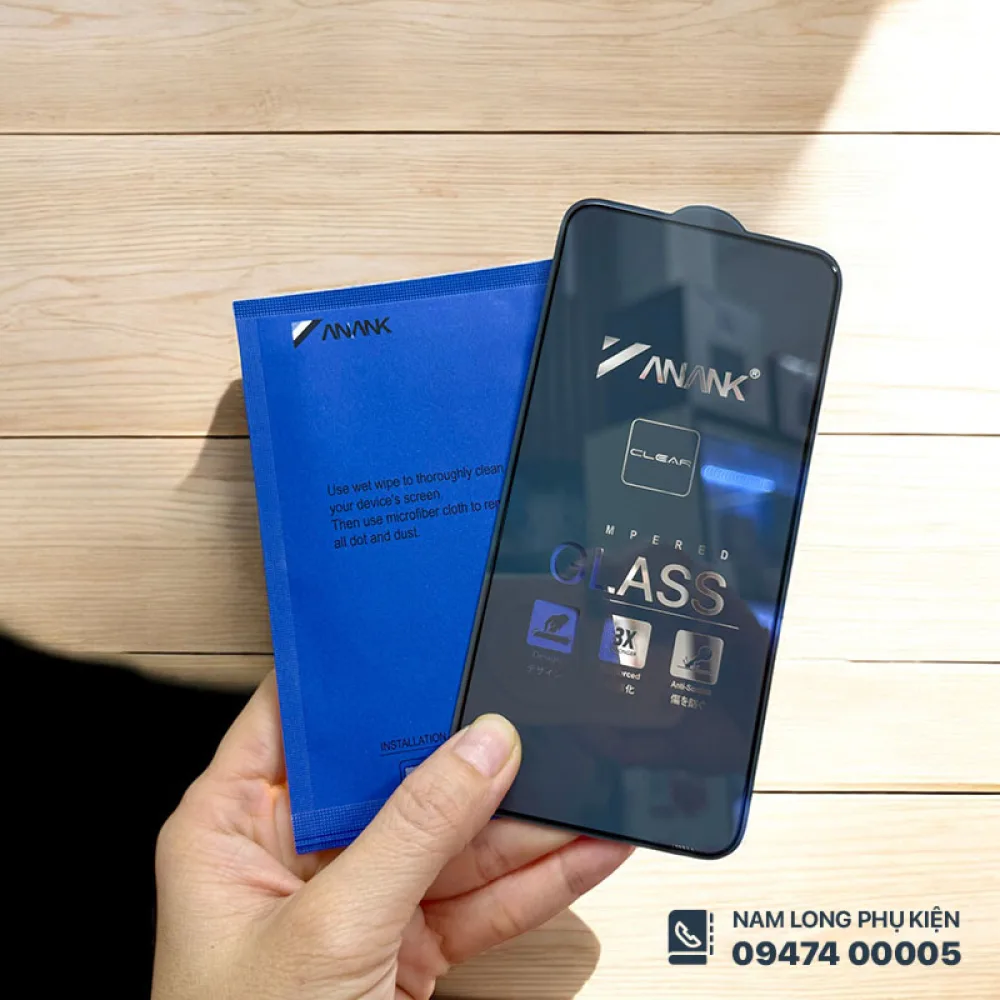 Cường lực Galaxy S25 FE trong suốt Anank