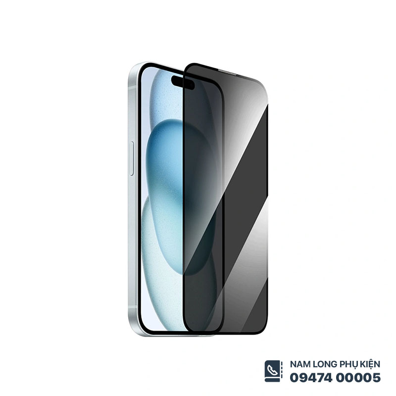 Kính Cường Lực WiWU GT-011 Cho iPhone 16 - Chống Nhìn Trộm 9H