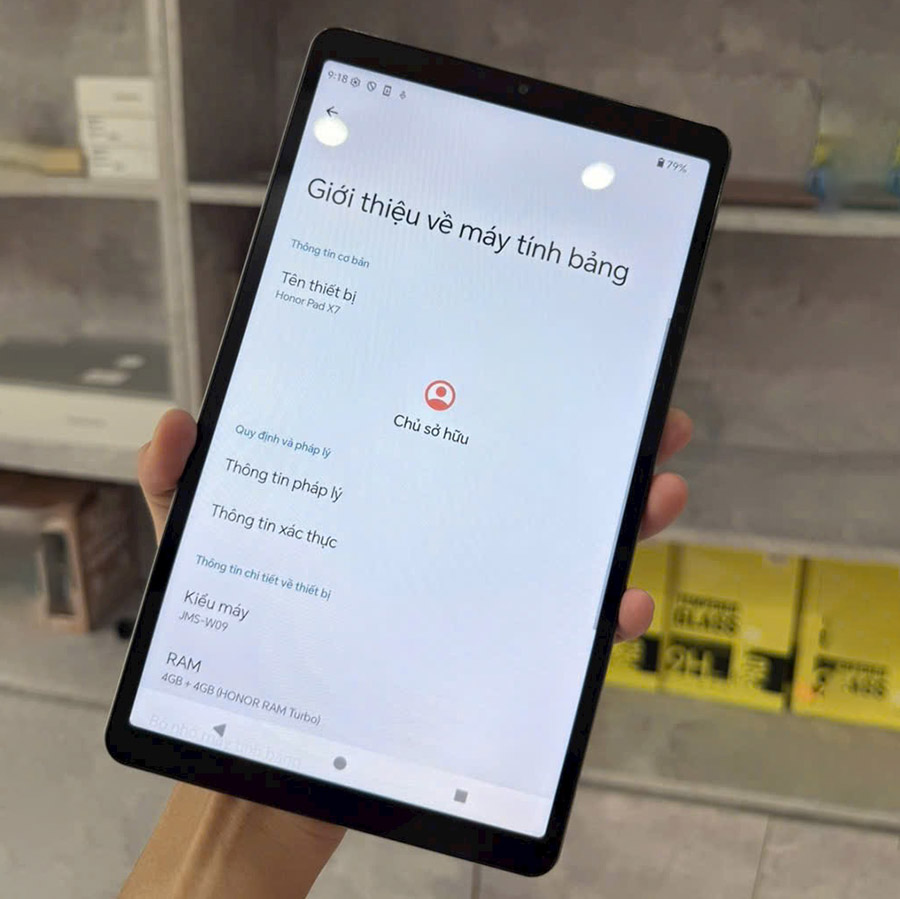Máy Tính Bảng HONOR Pad X7 8.7 Inch (4GB | 64GB) Gray Chính Hãng