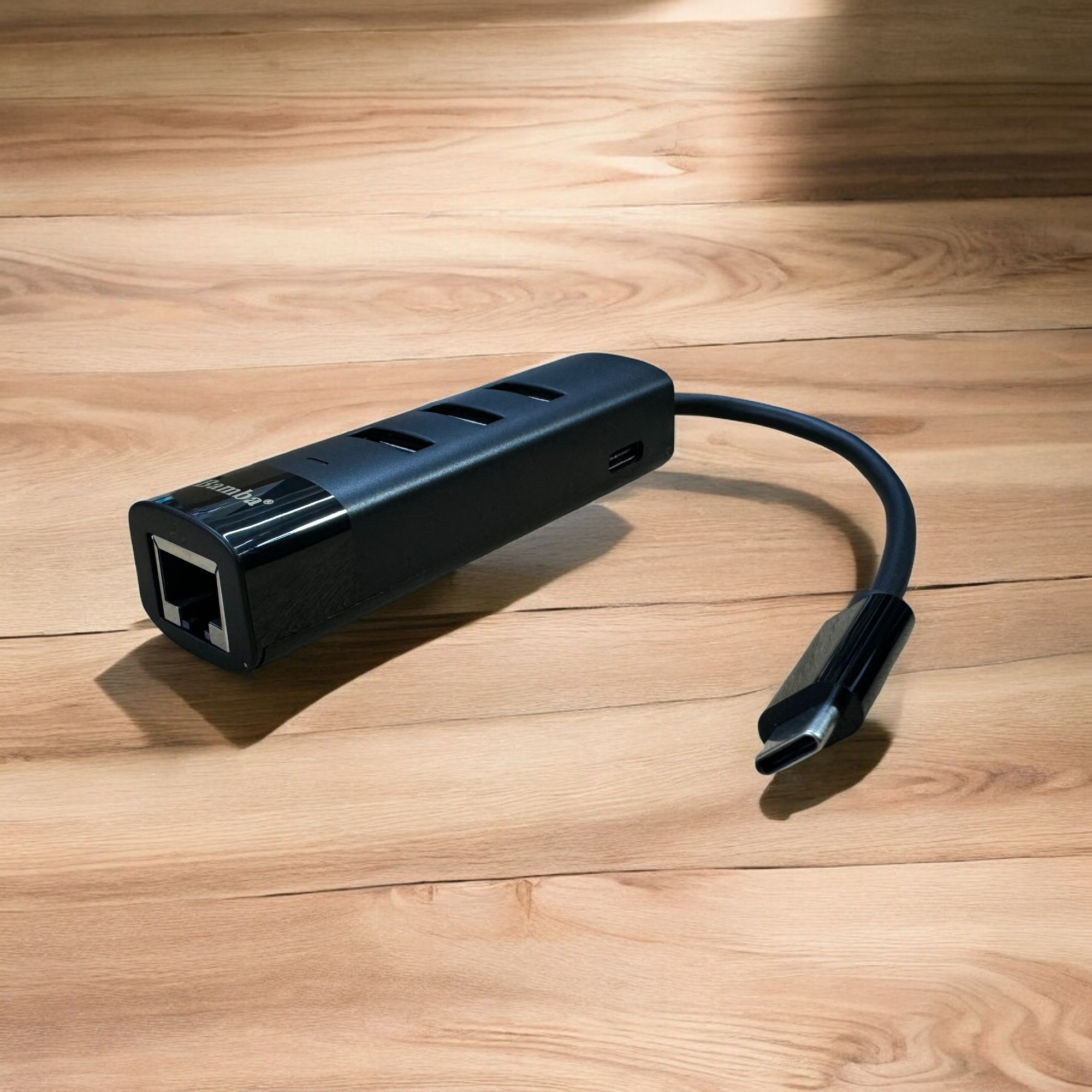 HUB Bamba USB-C sang 3 USB-A, RJ45, USB1C