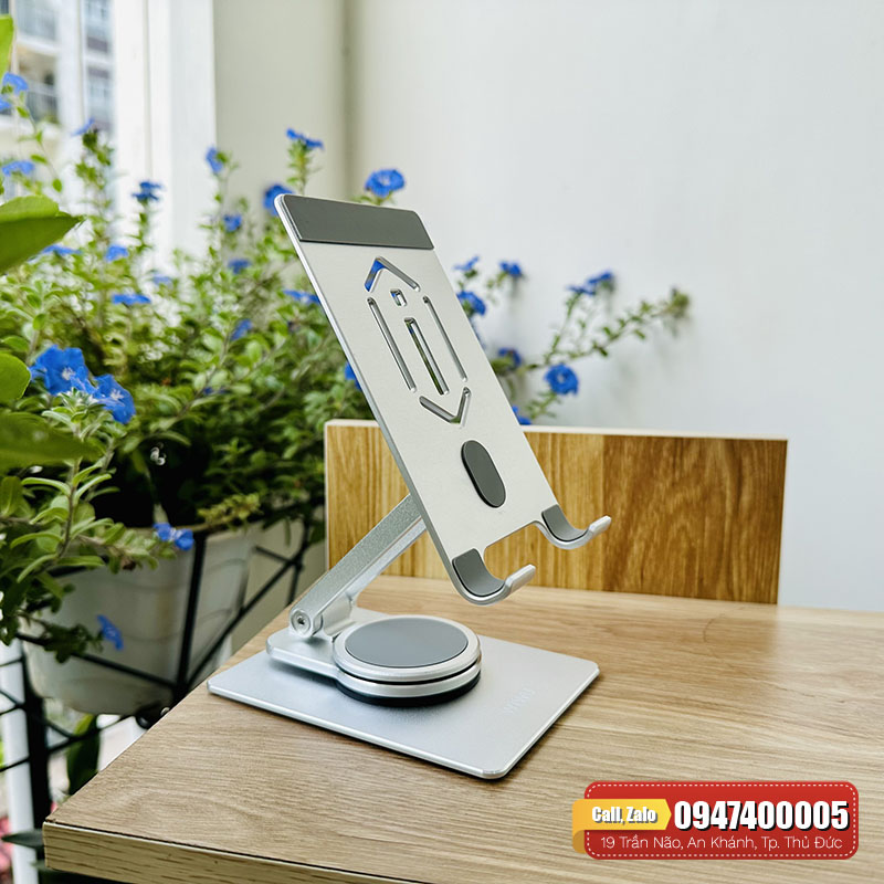 Kệ đỡ điện thoại và máy tính bảng WIWU ZM107 kim loại cao cấp – Nam Long Mobile