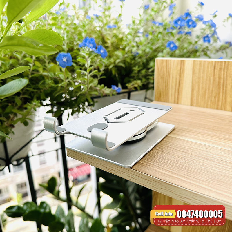 Kệ đỡ điện thoại và máy tính bảng WIWU ZM107 kim loại cao cấp