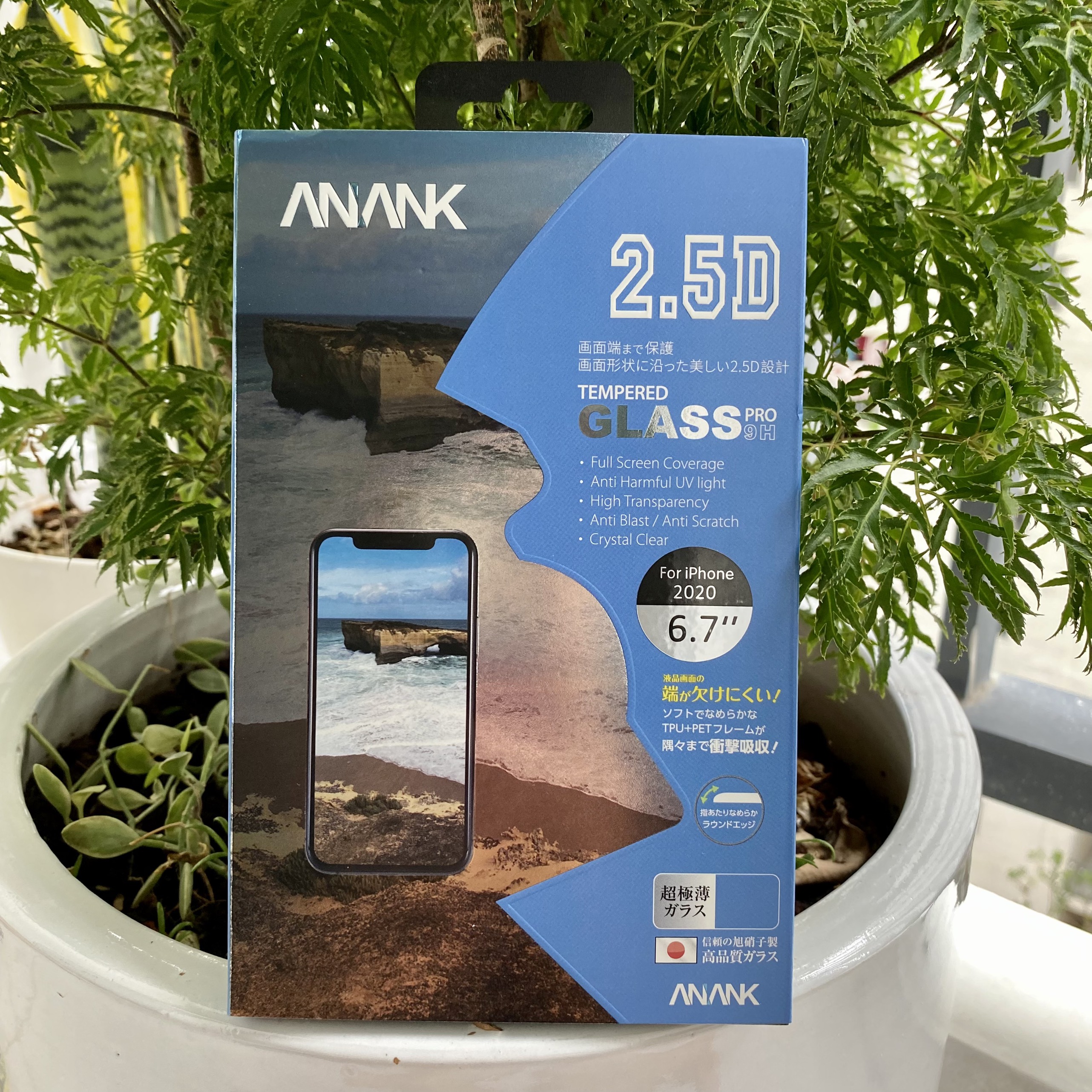 Kính cường lực iPhone 12 Pro Max ANANK 2.5D