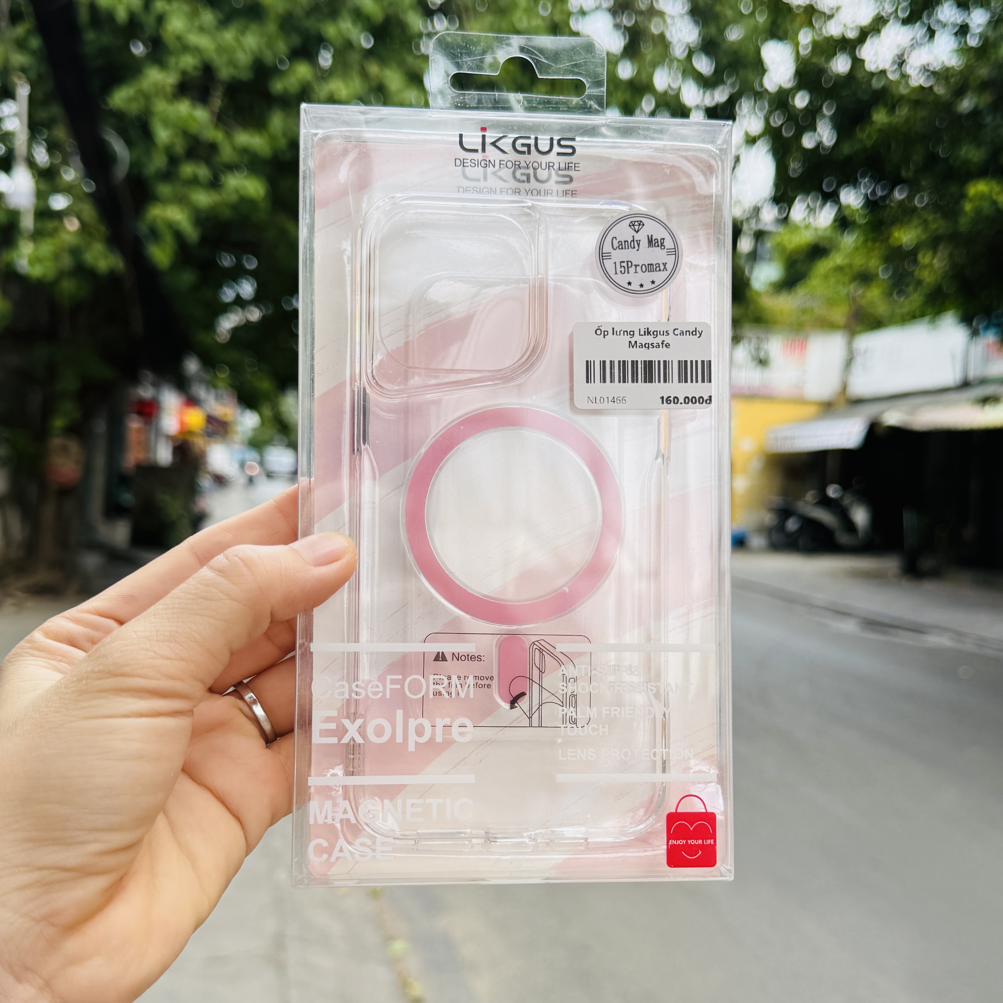 Ốp lưng iPhone 15 Pro Max Likgus Candy
