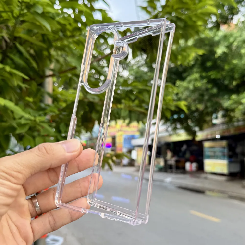 Ốp Lưng Likgus Trong Suốt Samsung Z Fold7, Fold8 Ultra Chống Ố Vàng