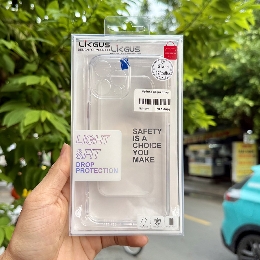 Ốp Lưng Likgus iPhone 12 Pro Max Viền Dẻo Chống Sốc Giá Rẻ – Nam Long Mobile