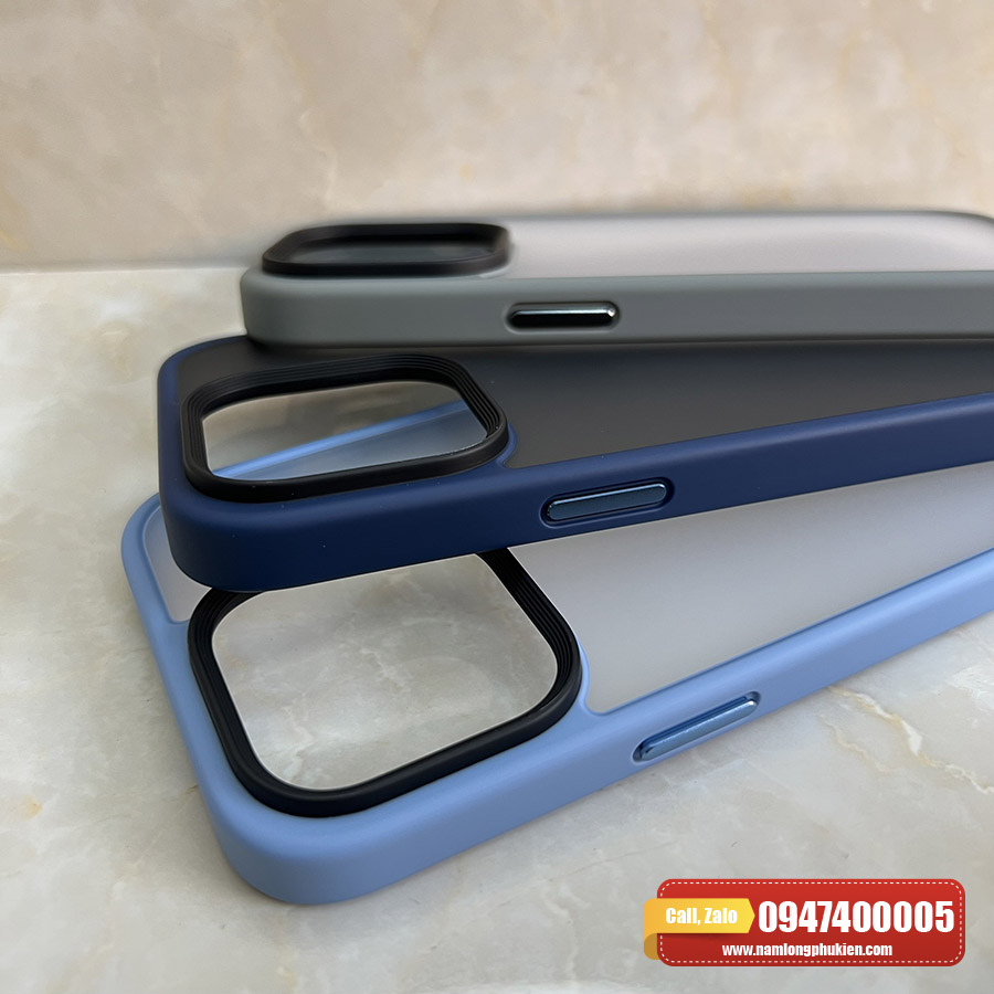 Ốp lưng iPhone 14 Pro Likgus lưng nhám chống sốc tốt