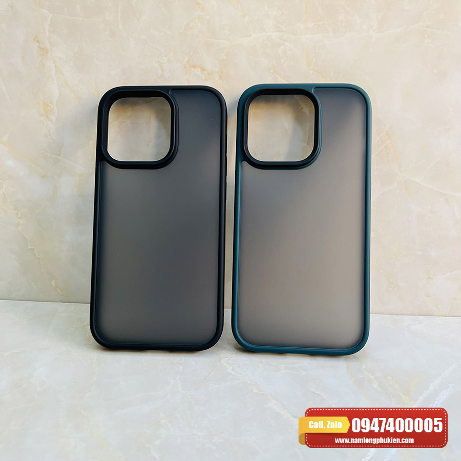 Ốp lưng iPhone 14 Pro Likgus lưng nhám chống sốc tốt