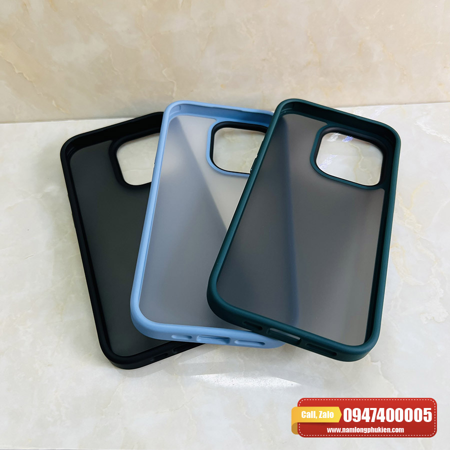 Ốp lưng iPhone 14 Pro Likgus lưng nhám chống sốc tốt