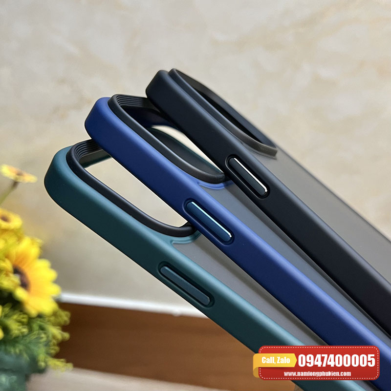 Ốp lưng iPhone 14 Pro Max Likgus lưng nhám chống sốc tốt