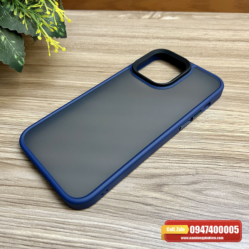 Ốp lưng iPhone 14 Pro Max Likgus lưng nhám chống sốc tốt