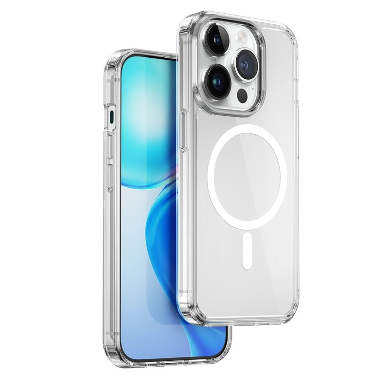Ốp lưng iPhone 15 Pro Max WiWU Crystal Magnetic