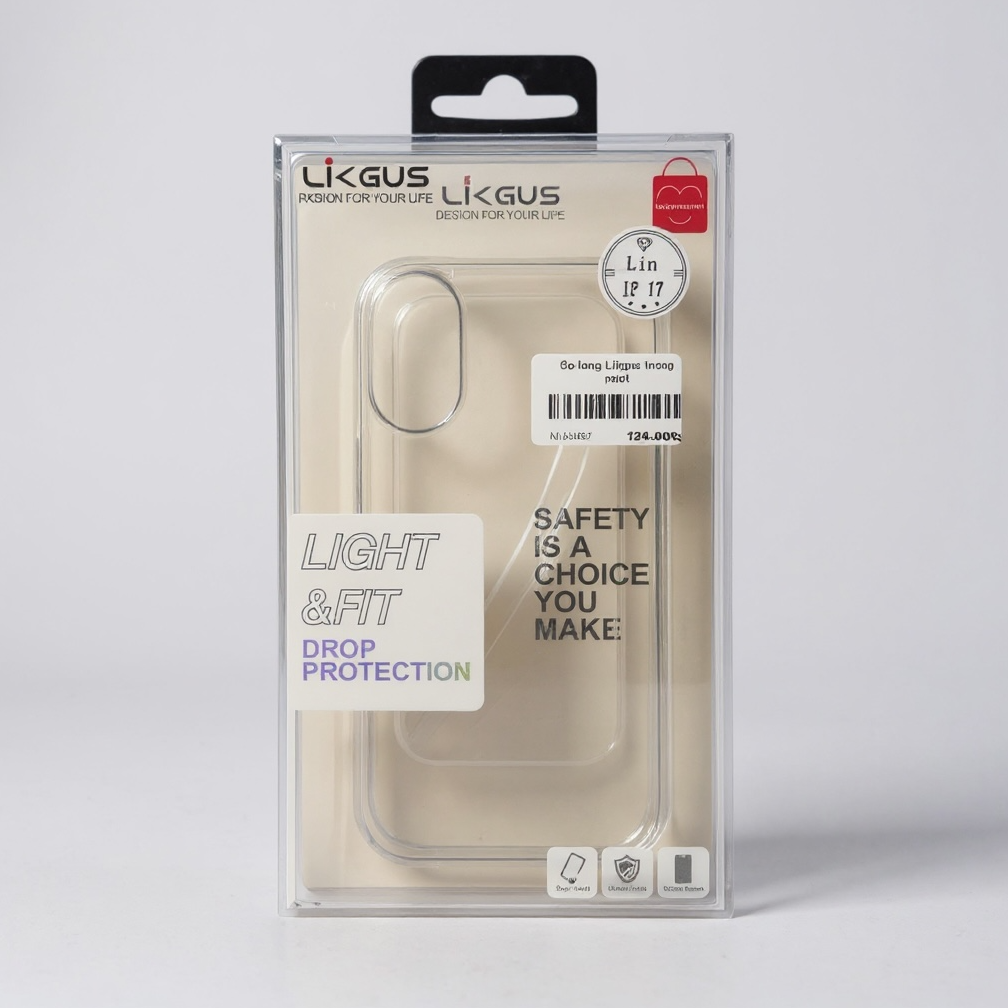 Ốp lưng iPhone 17 trong suốt Likgus