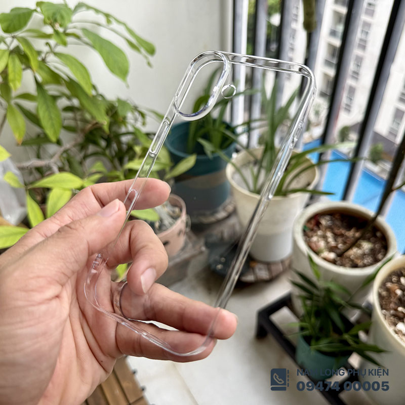 Ốp lưng iPhone 17 trong suốt Memumi