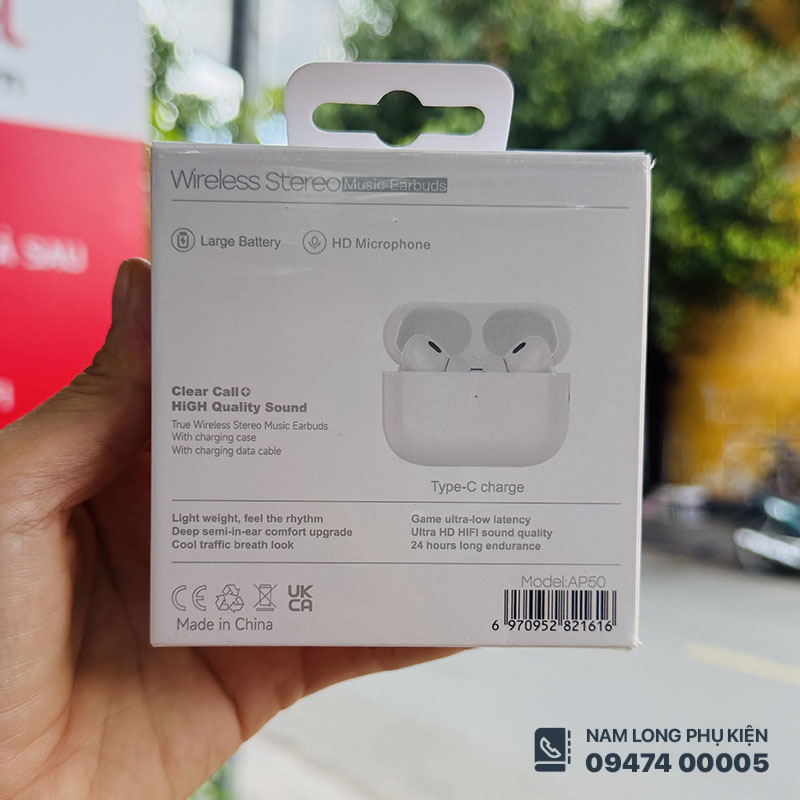 Tai nghe Bluetooth Apollo AP50