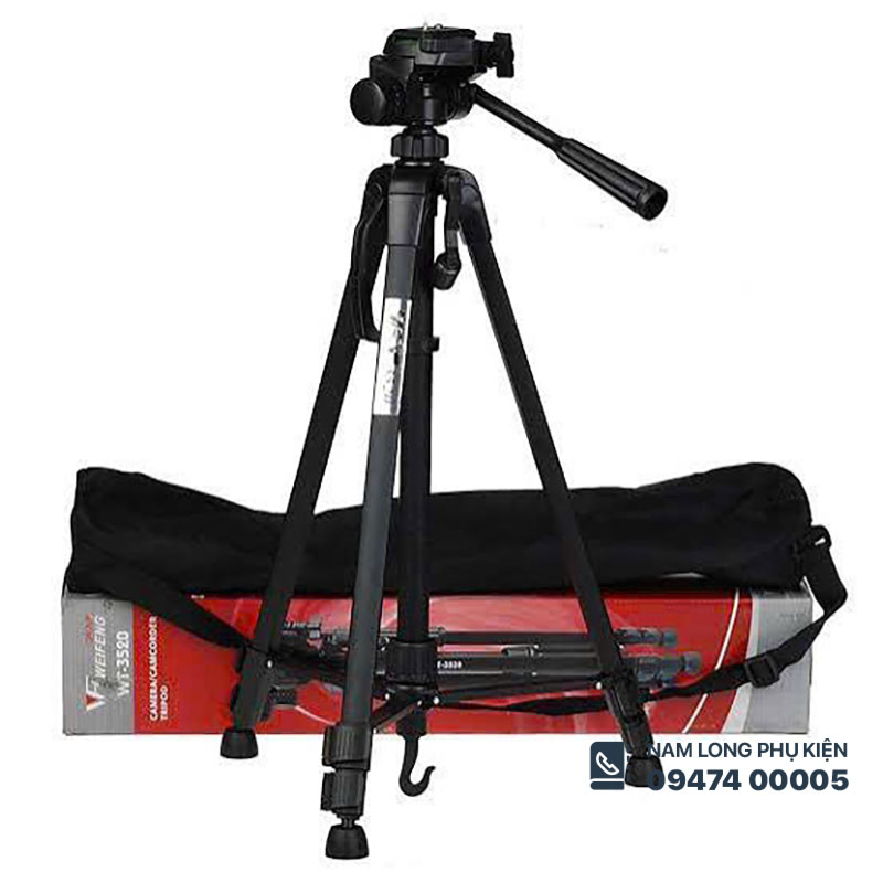 Tripod 3 chân cho điện thoại, máy ảnh