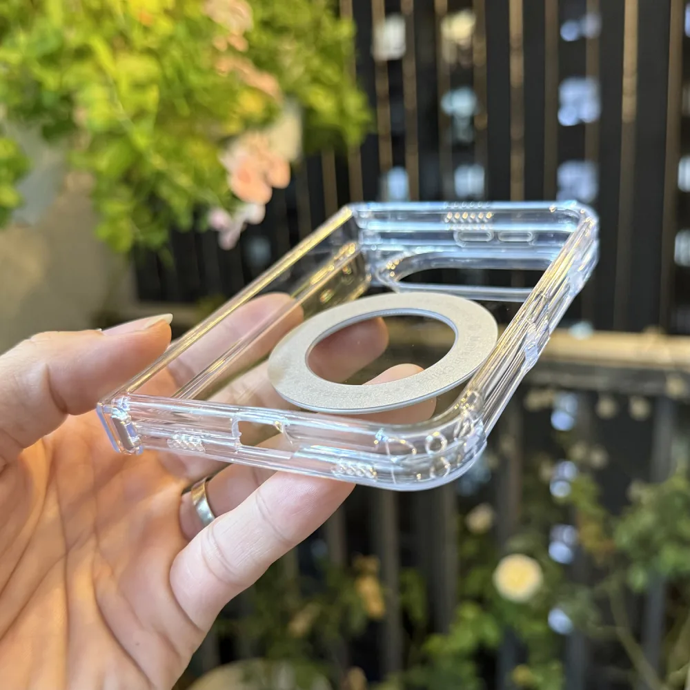 Ốp Lưng iPhone Duo KSTDESIGN Trong Suốt Tích Hợp Vòng Đỡ