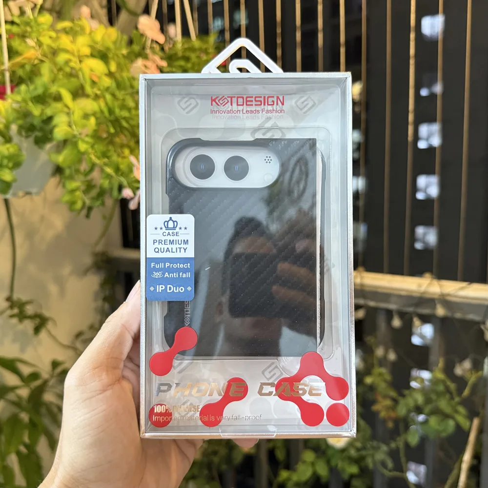 Ốp Lưng iPhone Duo KSTDESIGN Carbon Tháo Rời Viền