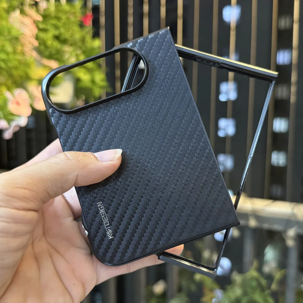 Ốp Lưng iPhone Duo KSTDESIGN Carbon Tháo Rời Viền