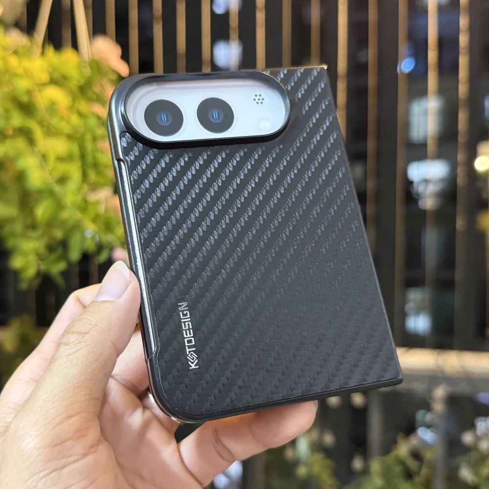 Ốp Lưng iPhone Duo KSTDESIGN Carbon Tháo Rời Viền
