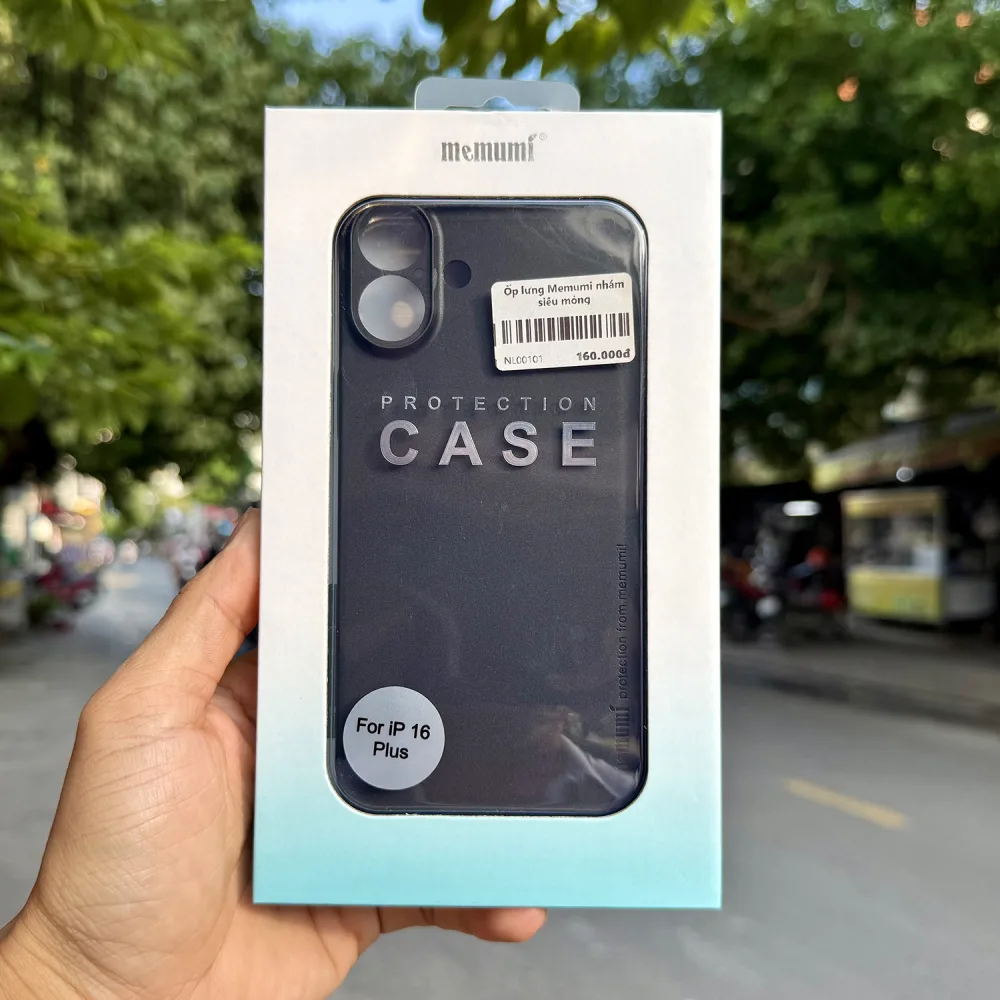 ốp Lưng Memumi Nhám Siêu Mỏng iPhone 16 Plus Chống Bám Vân Tay