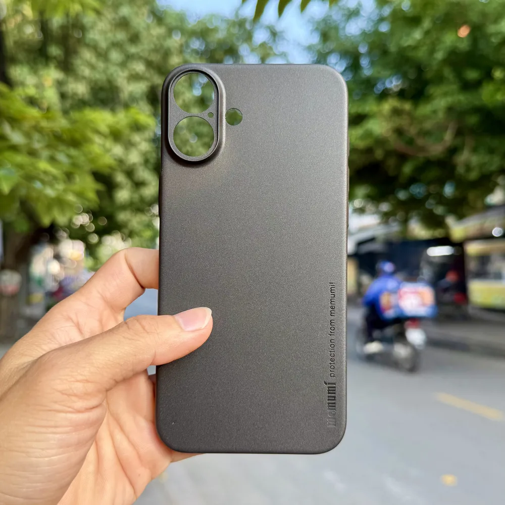 ốp Lưng Memumi Nhám Siêu Mỏng iPhone 16 Plus Chống Bám Vân Tay