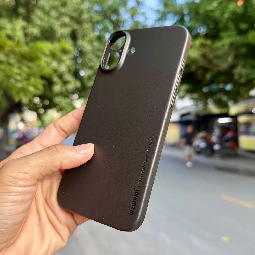 ốp Lưng Memumi Nhám Siêu Mỏng iPhone 16 Plus Chống Bám Vân Tay