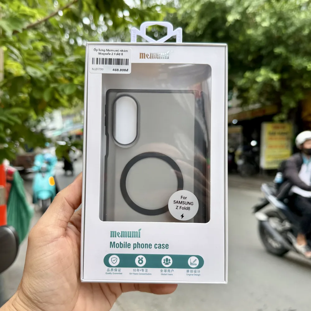 Ốp Lưng Samsung Z Fold8 Memumi Nhám Mờ Tích Hợp MagSafe Cao Cấp – Nam Long Mobile