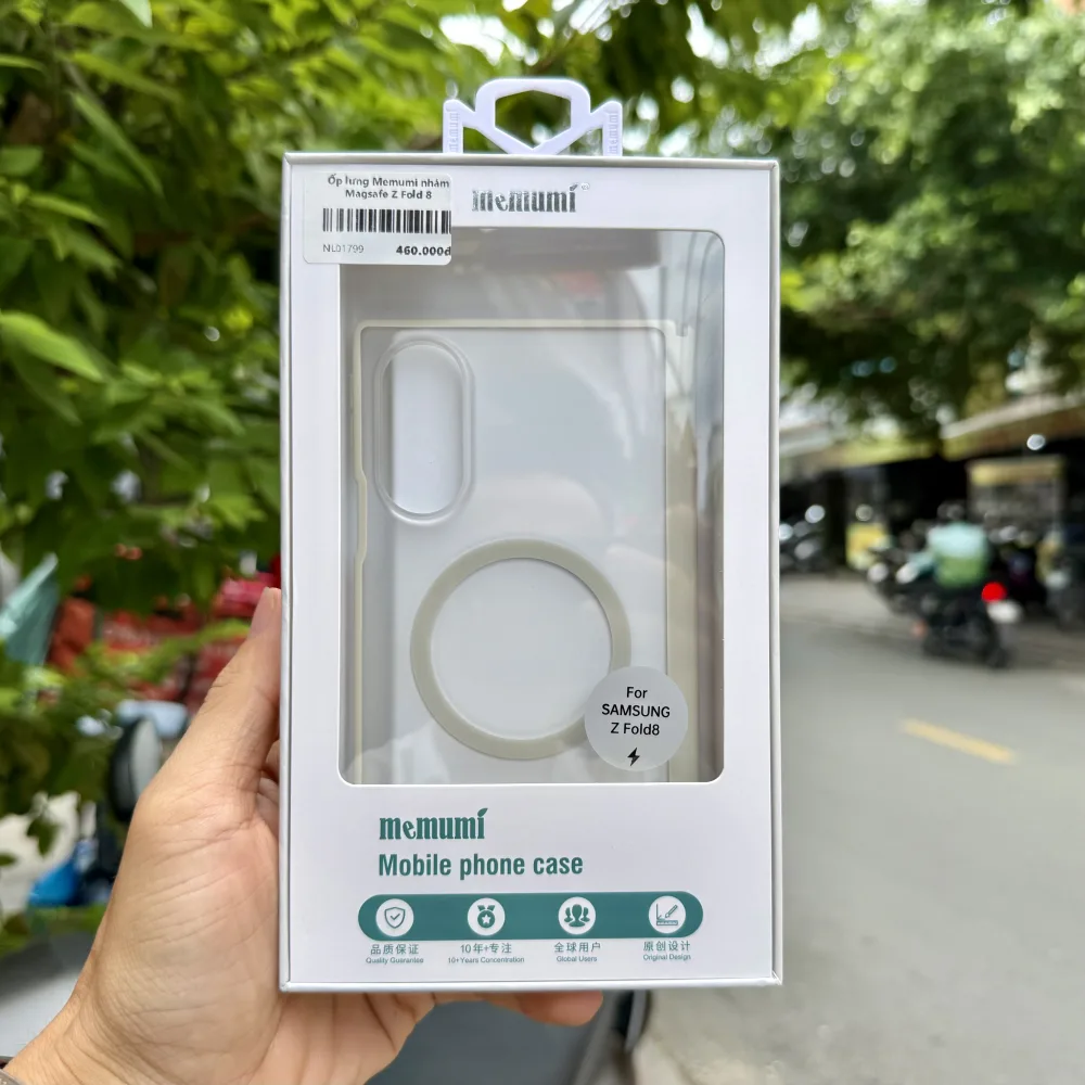 Ốp Lưng Samsung Z Fold8 Memumi Nhám Mờ Tích Hợp MagSafe Cao Cấp