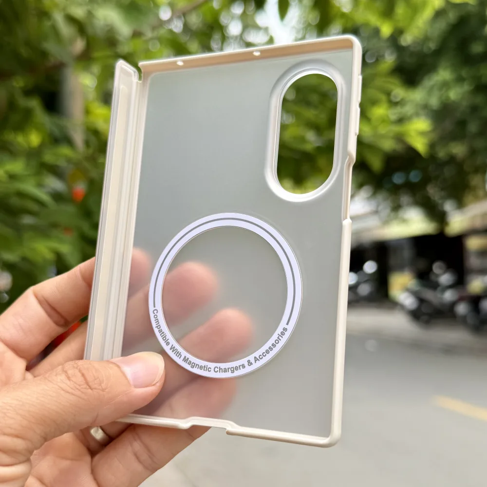 Ốp Lưng Samsung Z Fold8 Memumi Nhám Mờ Tích Hợp MagSafe Cao Cấp