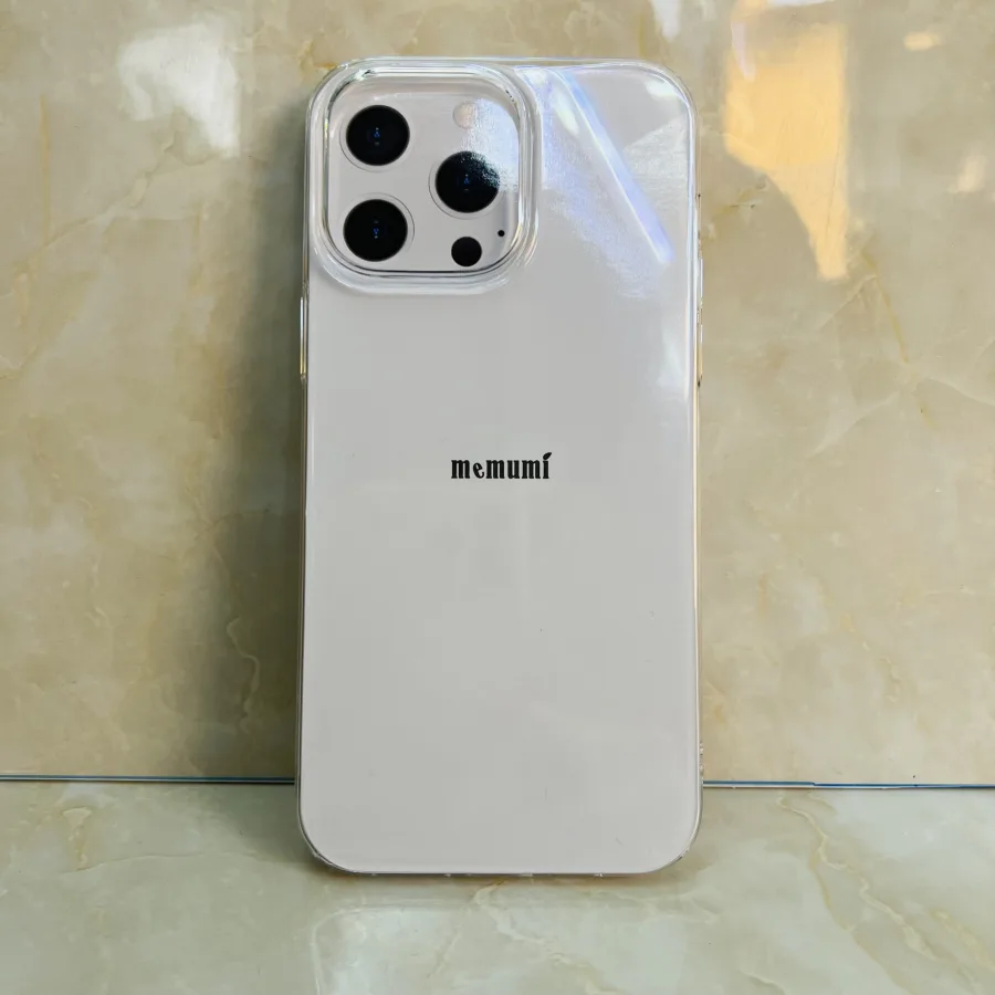 Ốp lưng trong suốt iPhone 15 Pro Max Memumi không ố vàng – Nam Long Mobile