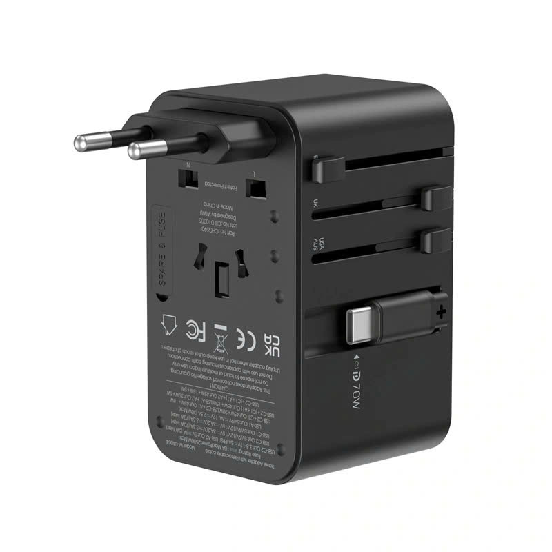 Củ sạc du lịch WiWU 70W UA004 - Ảnh 4