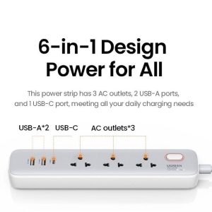 Ổ cắm điện đa năng UGREEN CD286
