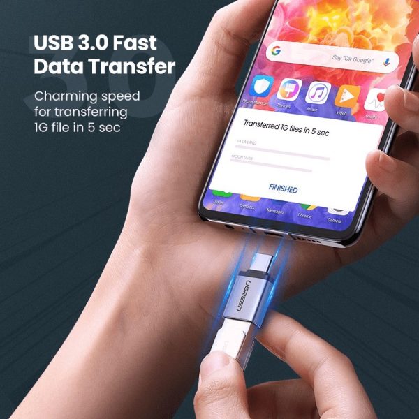 Đầu chuyển đổi OTG USB-C to USB 3.0 Ugreen - Ảnh 3