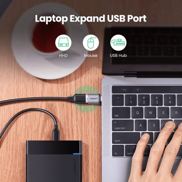 Đầu chuyển đổi OTG USB-C to USB 3.0 Ugreen - Ảnh 4