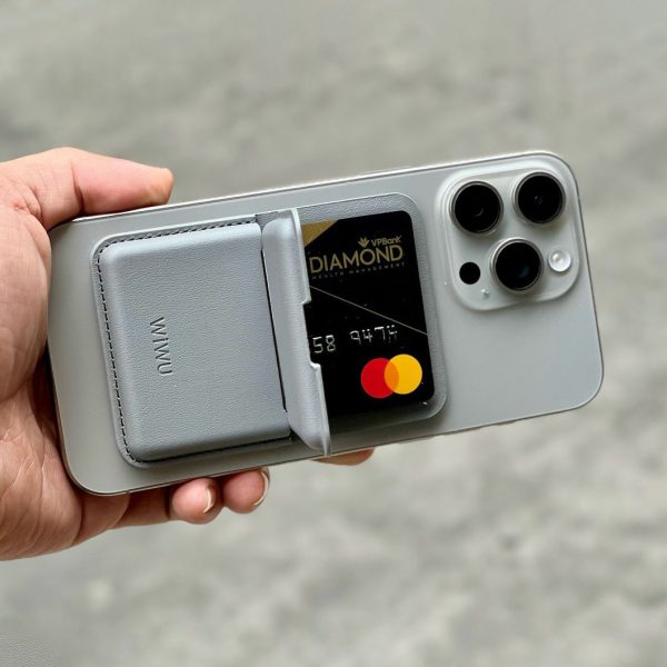 Ví da cài thẻ WiWU Mag Wallet - Ảnh 2