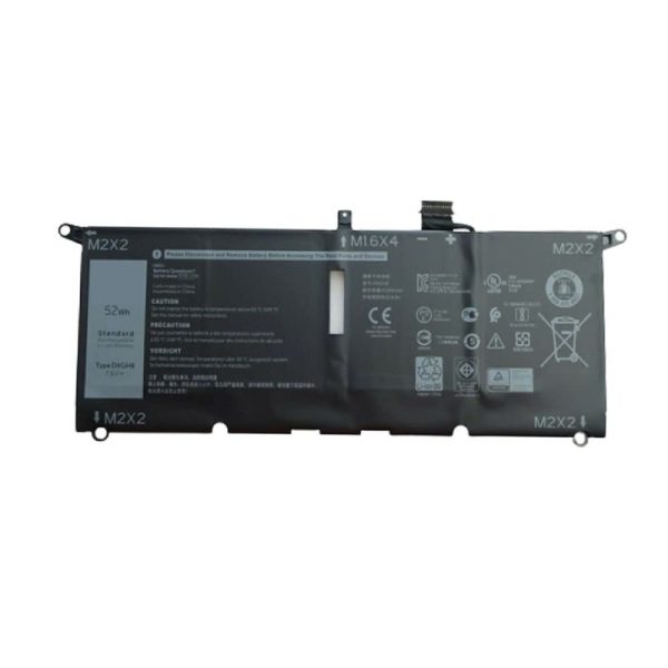 Pin laptop Dell Inspiron 5390, 5391, 7390, XPS 9370, 9380, 7391, Latitude 3301, Inspiron 7400, 7490 (DXGH8, H754V, G8VCF) 52WH hiệu Bamba
