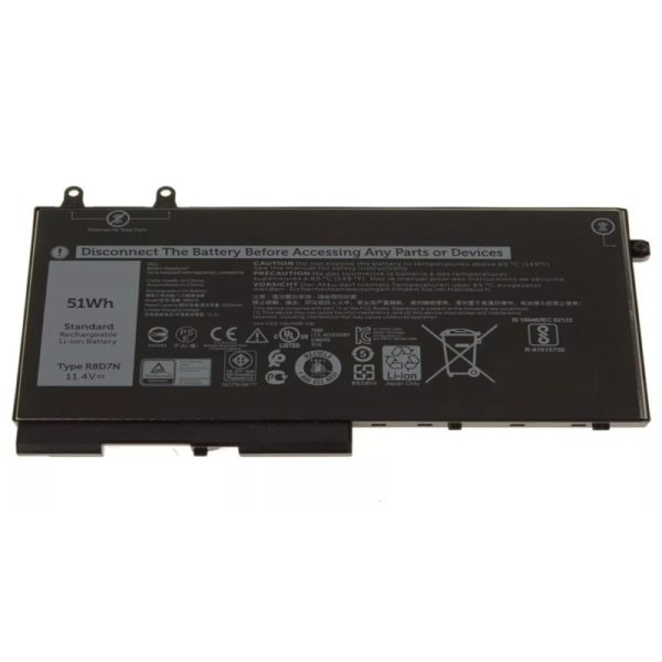 Pin laptop Dell Latitude 5400,5410,5411,5500 5510,M3540, Inspiron 7590, 7591, 7791 2 in 1, Precision 3540, 3550 (R8D7N,TNT6H) 51WH hiệu Bamba